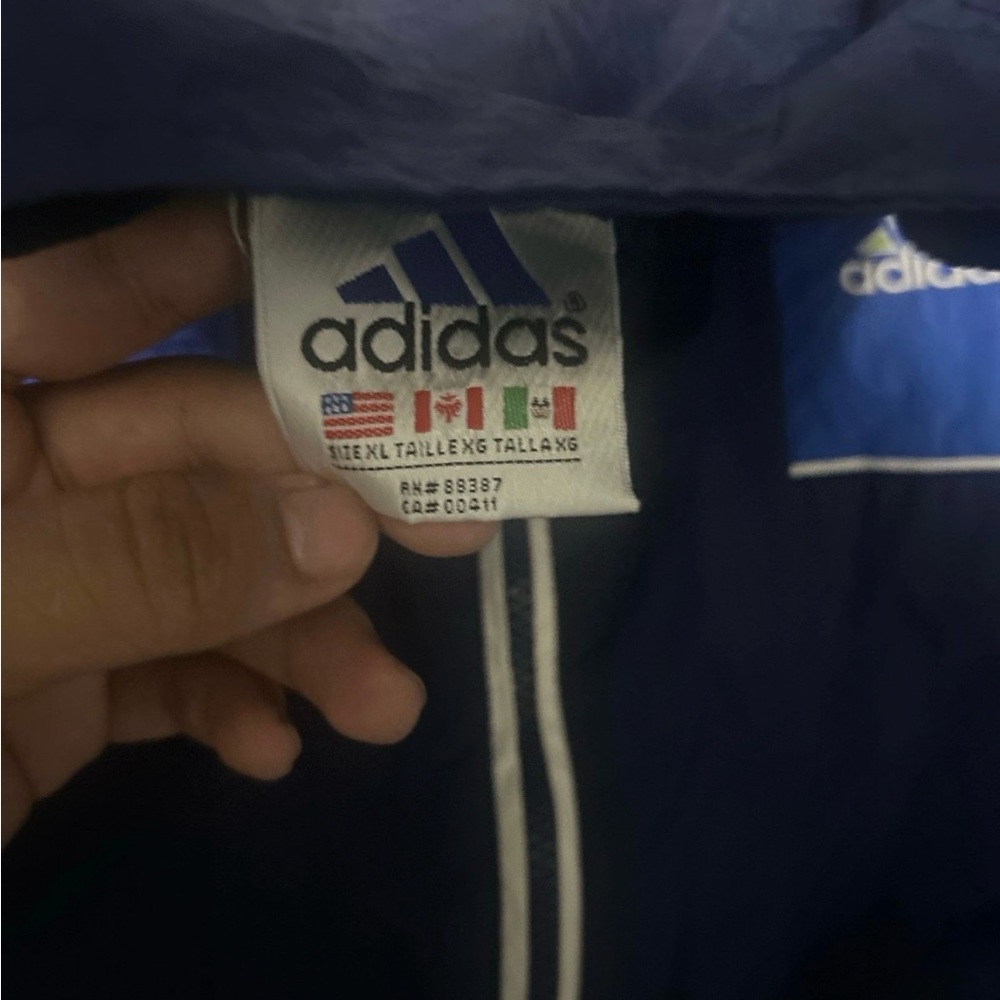 Adidas Blue Vintage Jacket